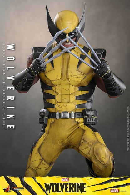 Marvel Video Game Masterpiece Action Figure 1/6 Wolverine - Hot Toys Action Figures