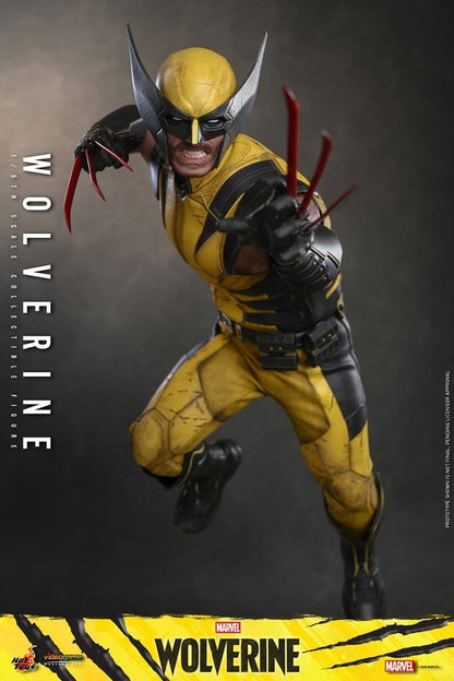 Marvel Video Game Masterpiece Action Figure 1/6 Wolverine - Hot Toys Action Figures