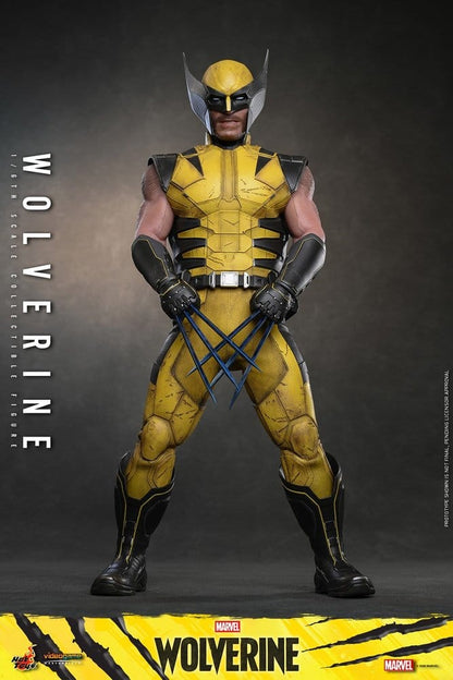 Marvel Video Game Masterpiece Action Figure 1/6 Wolverine - Hot Toys Action Figures