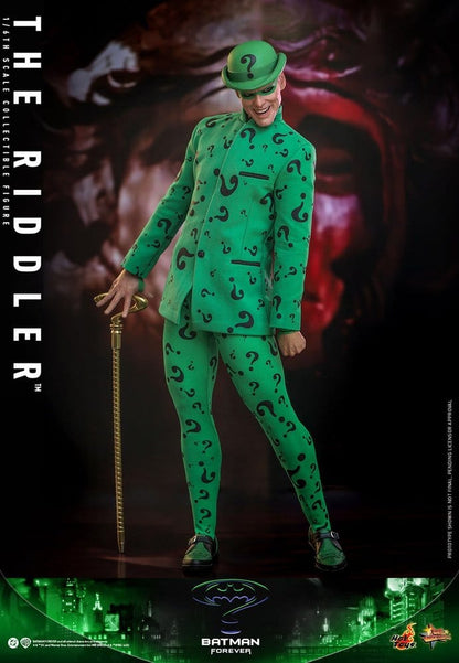 DC Comics Batman Forever Movie Masterpiece Action Figure 1/6 Riddler - Hot Toys Action Figures