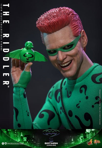DC Comics Batman Forever Movie Masterpiece Action Figure 1/6 Riddler - Hot Toys Action Figures