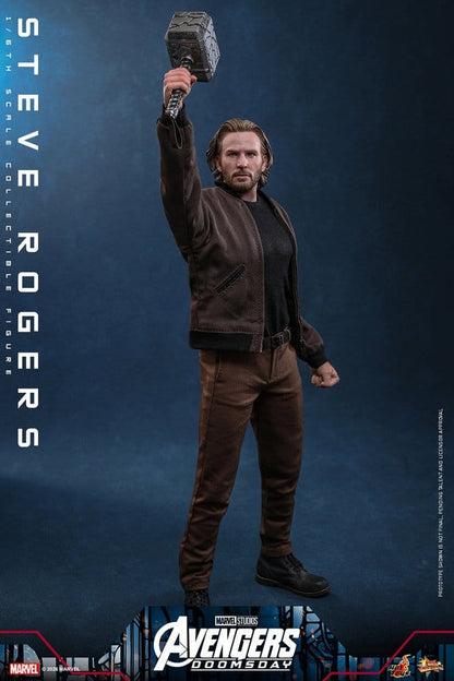 Marvel Avengers: Doomsday Movie Masterpiece Action Figure 1/6 Steve Rogers - Hot Toys Action Figures