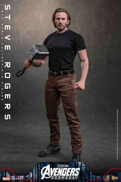 Marvel Avengers: Doomsday Movie Masterpiece Action Figure 1/6 Steve Rogers - Hot Toys Action Figures