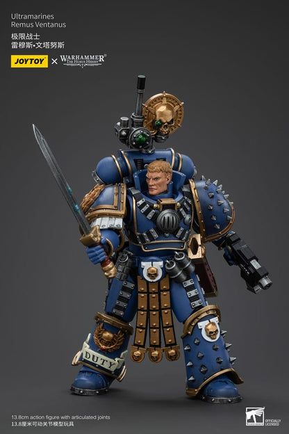 Warhammer The Horus Heresy Action Figure 1/18 Ultramarines Remus Ventanus 14 cm - Joy Toy Action Figures
