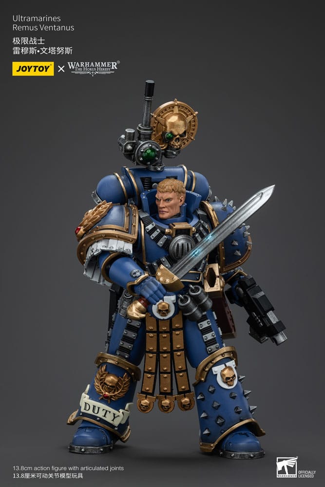 Warhammer The Horus Heresy Action Figure 1/18 Ultramarines Remus Ventanus 14 cm - Joy Toy Action Figures