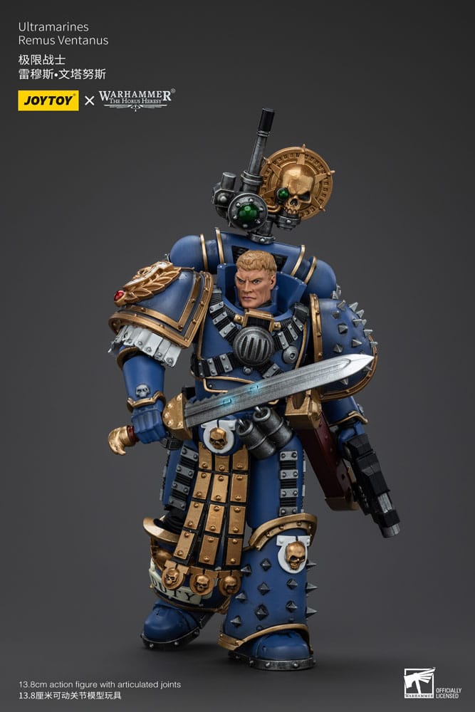 Warhammer The Horus Heresy Action Figure 1/18 Ultramarines Remus Ventanus 14 cm - Joy Toy Action Figures