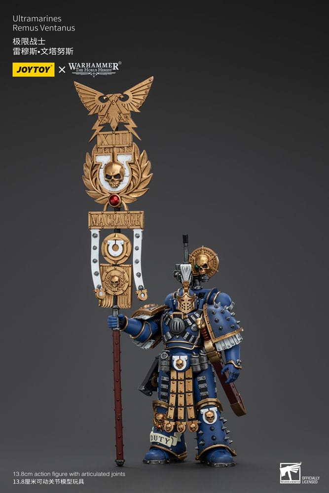 Warhammer The Horus Heresy Action Figure 1/18 Ultramarines Remus Ventanus 14 cm - Joy Toy Action Figures