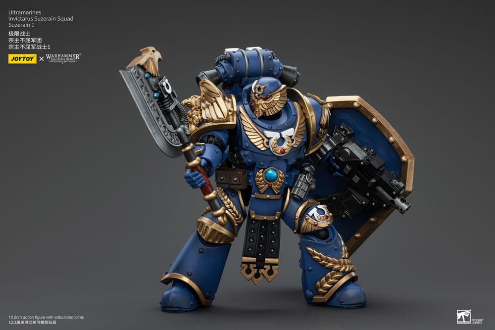 Warhammer The Horus Heresy Action Figure 1/18 Ultramarines Invictarus Suzerain Squad Suzerain 1 12 cm - Joy Toy Action Figures