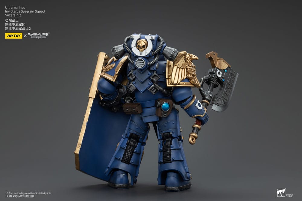Warhammer The Horus Heresy Action Figure 1/18 Ultramarines Invictarus Suzerain Squad Suzerain 2 12 cm - Joy Toy Action Figures
