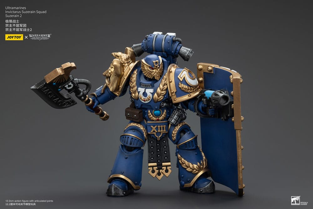 Warhammer The Horus Heresy Action Figure 1/18 Ultramarines Invictarus Suzerain Squad Suzerain 2 12 cm - Joy Toy Action Figures