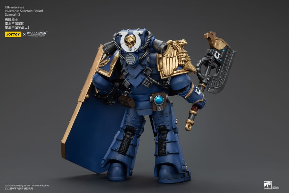 Warhammer The Horus Heresy Action Figure 1/18 Ultramarines Invictarus Suzerain Squad Suzerain 3 12 cm - Joy Toy Action Figures
