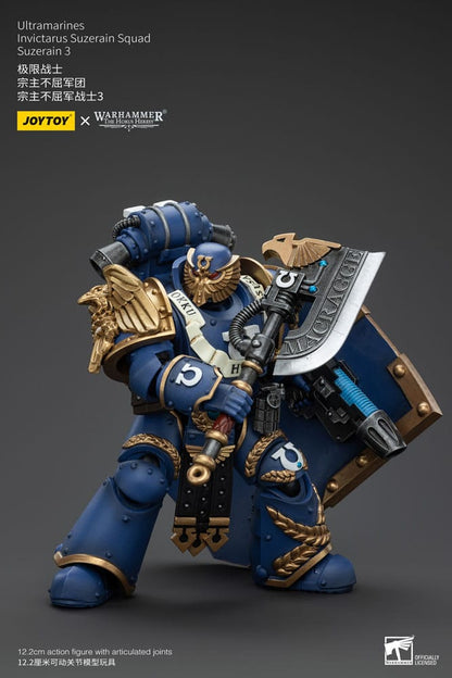 Warhammer The Horus Heresy Action Figure 1/18 Ultramarines Invictarus Suzerain Squad Suzerain 3 12 cm - Joy Toy Action Figures