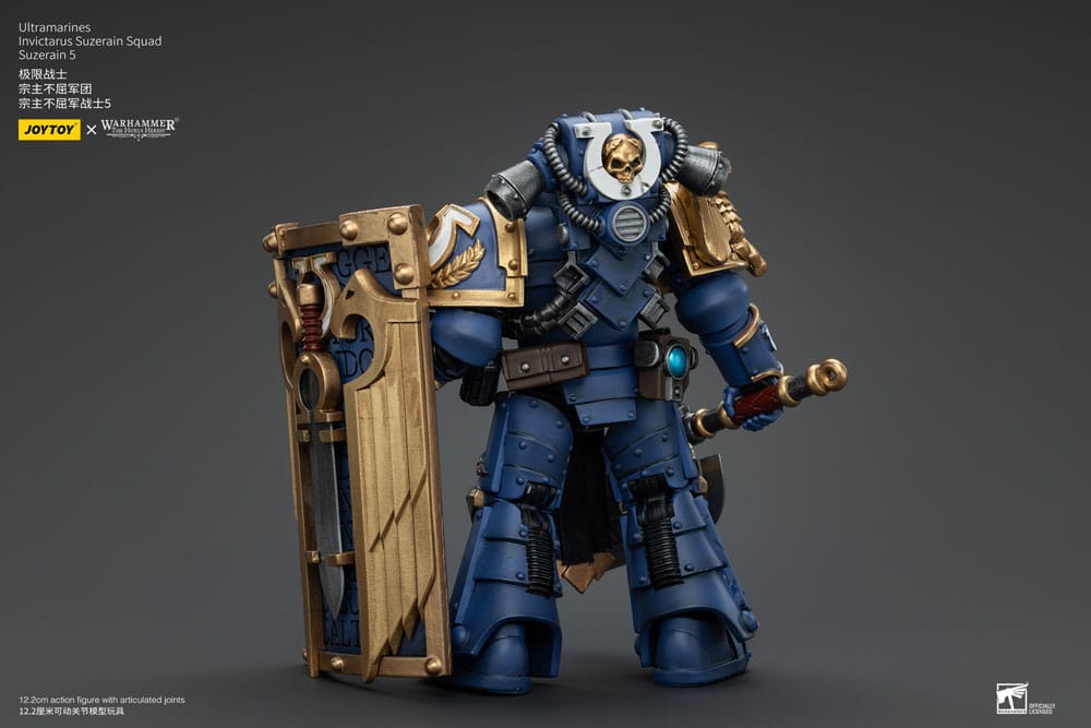 Warhammer The Horus Heresy Action Figure 1/18 Ultramarines Invictarus Suzerain Squad Suzerain 5 12 cm - Joy Toy Action Figures