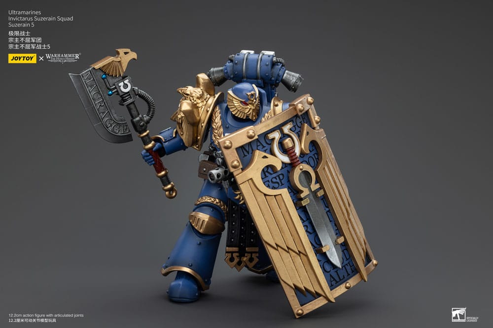Warhammer The Horus Heresy Action Figure 1/18 Ultramarines Invictarus Suzerain Squad Suzerain 5 12 cm - Joy Toy Action Figures