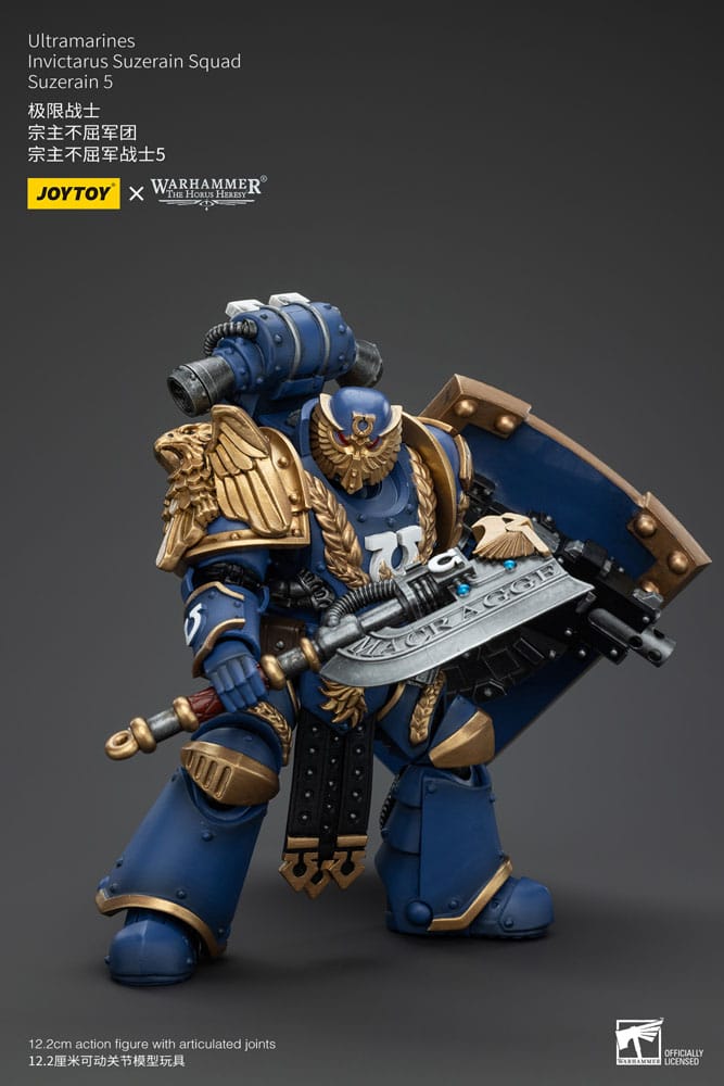 Warhammer The Horus Heresy Action Figure 1/18 Ultramarines Invictarus Suzerain Squad Suzerain 5 12 cm - Joy Toy Action Figures