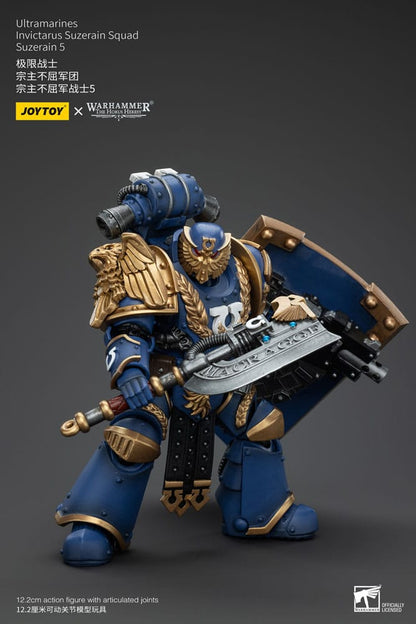 Warhammer The Horus Heresy Action Figure 1/18 Ultramarines Invictarus Suzerain Squad Suzerain 5 12 cm - Joy Toy Action Figures