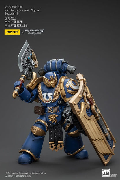 Warhammer The Horus Heresy Action Figure 1/18 Ultramarines Invictarus Suzerain Squad Suzerain 5 12 cm - Joy Toy Action Figures