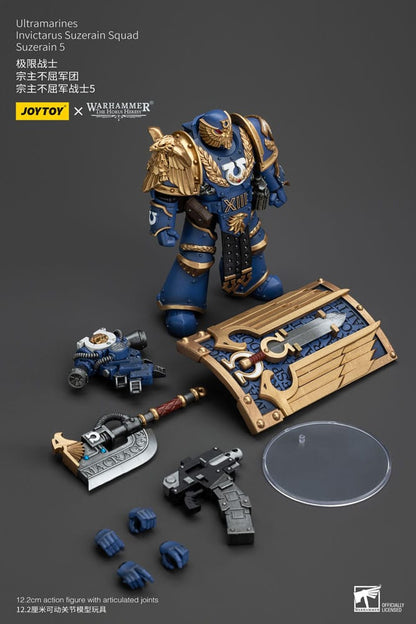Warhammer The Horus Heresy Action Figure 1/18 Ultramarines Invictarus Suzerain Squad Suzerain 5 12 cm - Joy Toy Action Figures