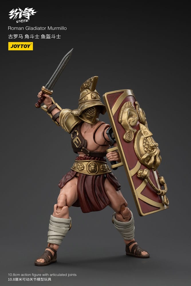 Strife Action Figure 1/18 Roman Gladiator Murmillo 11 cm - Joy Toy (CN) Action Figures