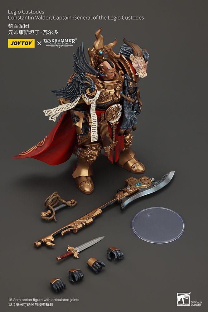 Warhammer The Horus Heresy Actionfigur Legio Custodes Constantin Valdor Captain-General of the Legio Custodes 25 cm - Joy Toy (CN) Action Figures