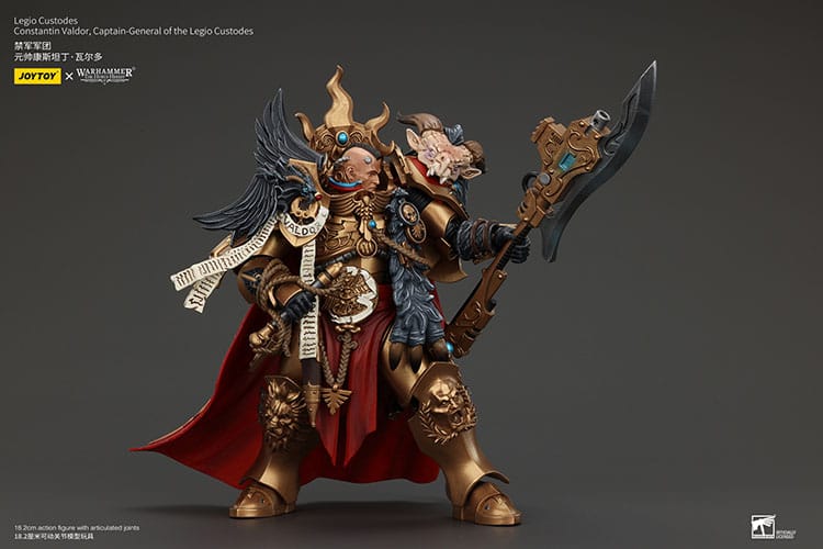 Warhammer The Horus Heresy Actionfigur Legio Custodes Constantin Valdor Captain-General of the Legio Custodes 25 cm - Joy Toy (CN) Action Figures