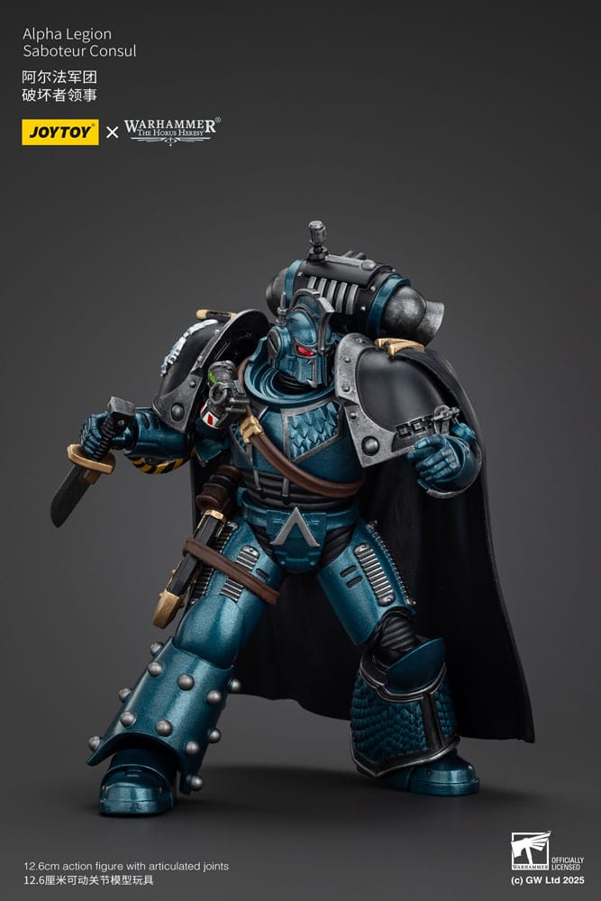 Warhammer The Horus Heresy Action Figure Alpha Legion Saboteur Consul 20 cm - Joy Toy (CN) Action Figures