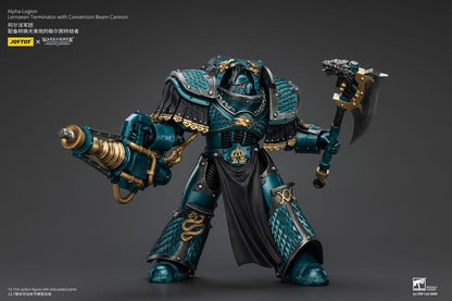 Warhammer The Horus Heresy Action Figure Alpha Legion Lernaean Terminator with Conversion Beam Cannon 20 cm - Joy Toy Action Figures