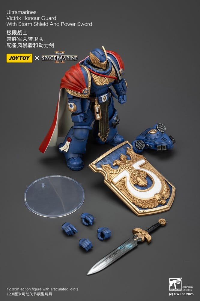 Warhammer 40,000 Action Figure Ultramarines Victrix Honour Guard 13 cm - Joy Toy Action Figures