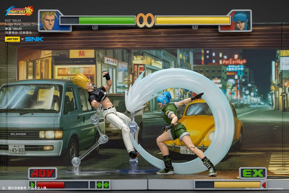 The King Of Fighters '98 Diorama Stage Base Japan Street - Joy Toy Action Figure Accessories