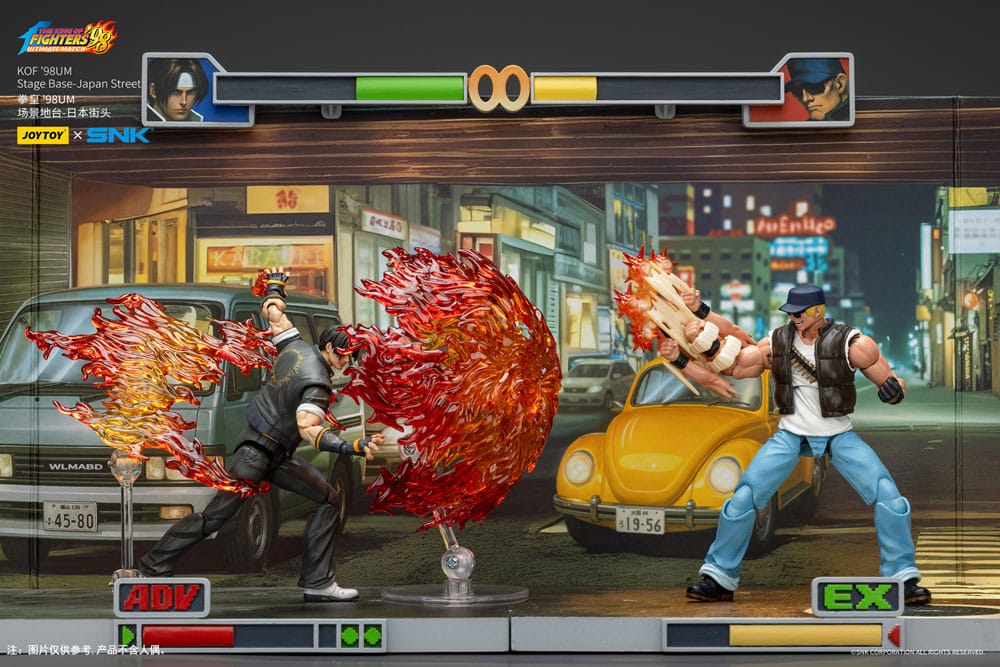 The King Of Fighters '98 Diorama Stage Base Japan Street - Joy Toy Action Figure Accessories