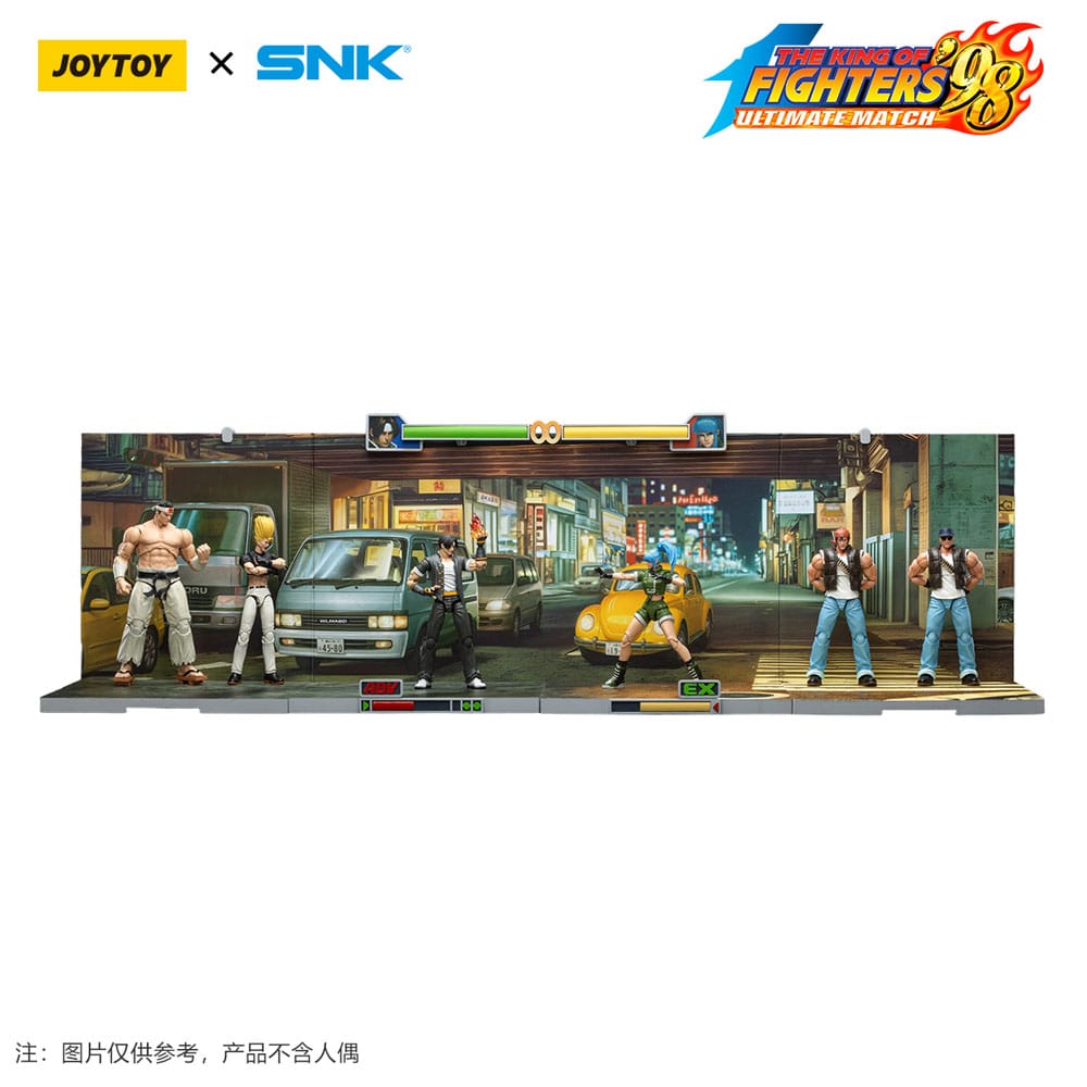 The King Of Fighters '98 Diorama Stage Base Japan Street - Joy Toy Action Figure Accessories