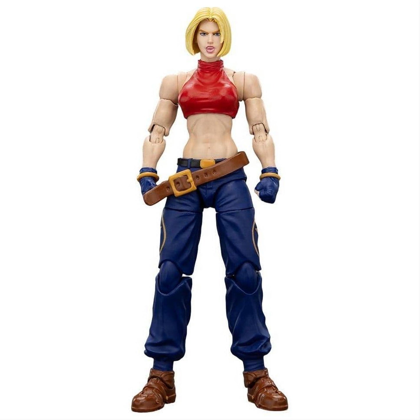 The King of Fighters '98 Ultimate Match Action Figure Blue Mary 11 cm - Joy Toy Action Figures