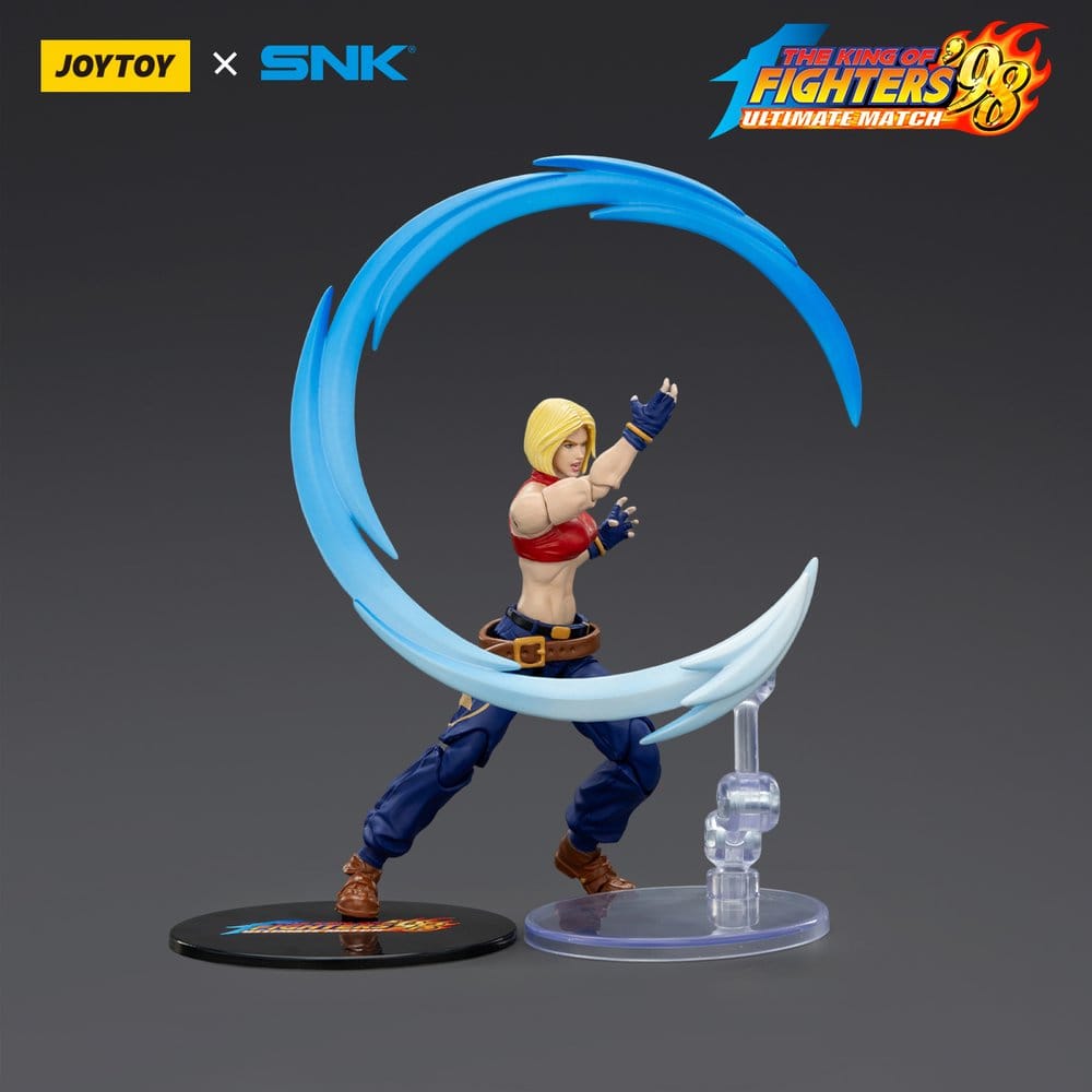 The King of Fighters '98 Ultimate Match Action Figure Blue Mary 11 cm - Joy Toy Action Figures