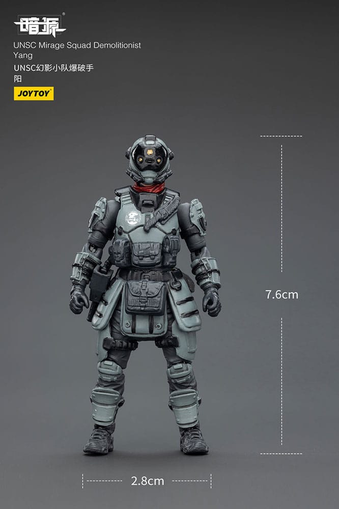 Dark Source Action Figur UNSC Mirage Squad 7 cm