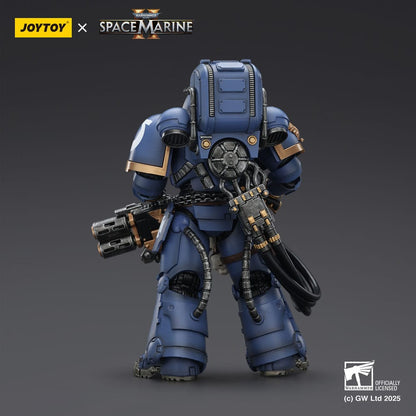 Warhammer 40,000: Space Marine 2 Action Figure Ultramarines Heavy Artificer Armor with Relic Multi-Melta - Joy Toy Action figures
