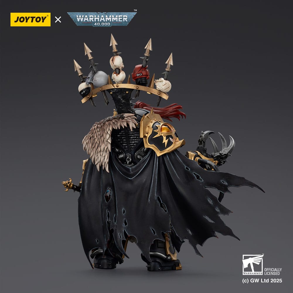 Warhammer 40,000 Action Figure Black Legion Abaddon the Despoiler with Drach'nyen and the Talo 16 cm - Joy Toy (CN) Action Figures