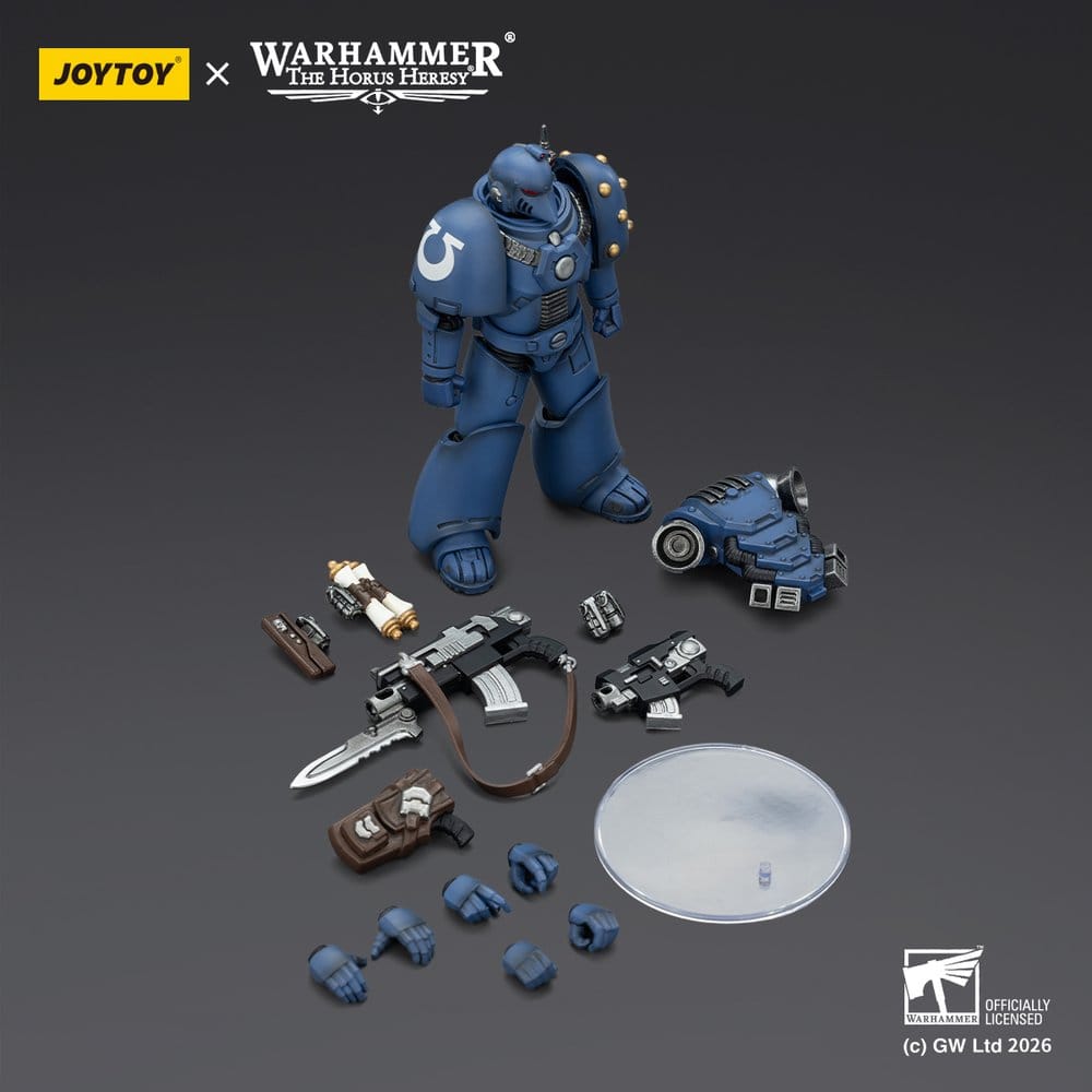 Warhammer The Horus Heresy Action Figure White Scars MKVI Tactical Legionary 12 cm - Joy Toy (CN) Action Figures