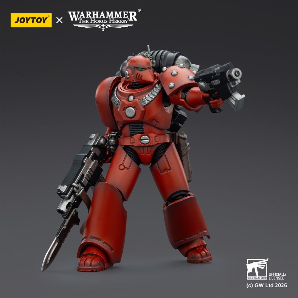 Warhammer The Horus Heresy Action Figure Blood Angels MKVI Tactical Legionary 12 cm - Joy Toy (CN) Action Figures