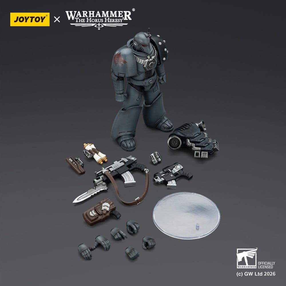 Warhammer The Horus Heresy Action Figure Space Wolves MKVI Tactical Legionary 12 cm - Joy Toy (CN) Action Figures