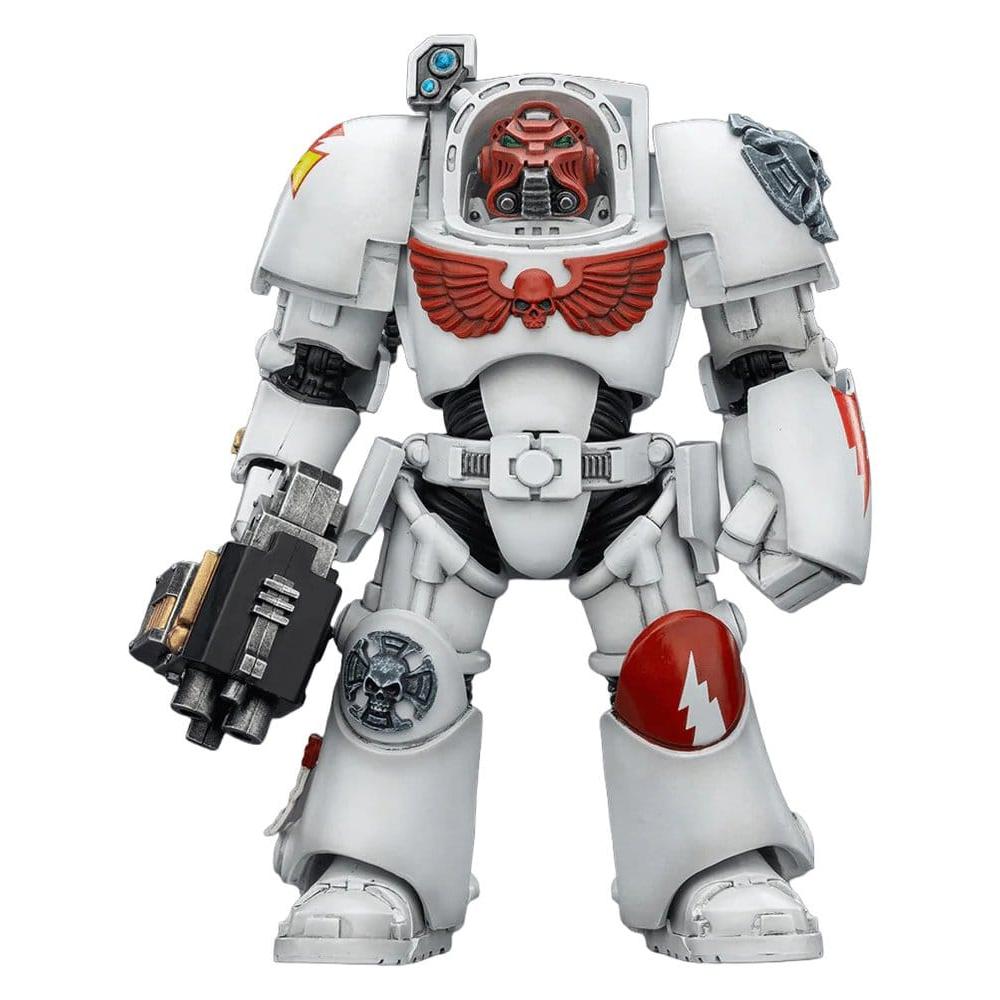 Warhammer 40,000 Action Figure White Scars Terminator 2 with Power Fist and Storm Bolter 14 cm - Joy Toy Action Figures