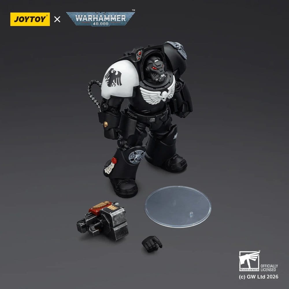 Warhammer 40,000 Action Figure Raven Guard Terminator 2 with Power Fist and Storm Bolter 14 cm - Joy Toy Action Figures