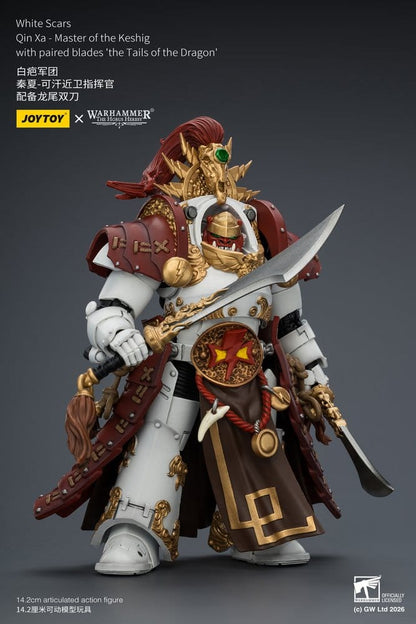 Warhammer The Horus Heresy Action Figure White Scars Qin Xa - Master of the Keshig 14 cm - Joy Toy Action Figures