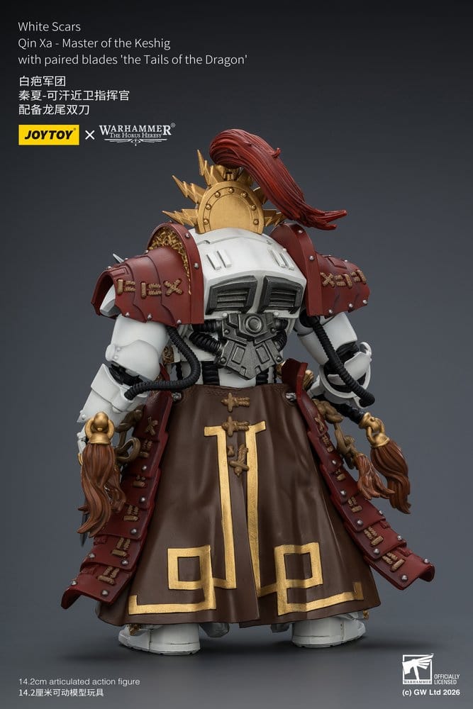 Warhammer The Horus Heresy Action Figure White Scars Qin Xa - Master of the Keshig 14 cm - Joy Toy Action Figures