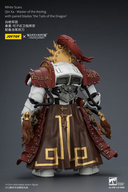 Warhammer The Horus Heresy Action Figure White Scars Qin Xa - Master of the Keshig 14 cm - Joy Toy Action Figures