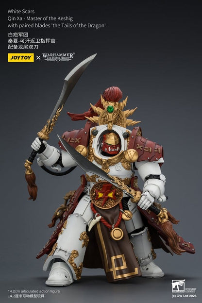 Warhammer The Horus Heresy Action Figure White Scars Qin Xa - Master of the Keshig 14 cm - Joy Toy Action Figures