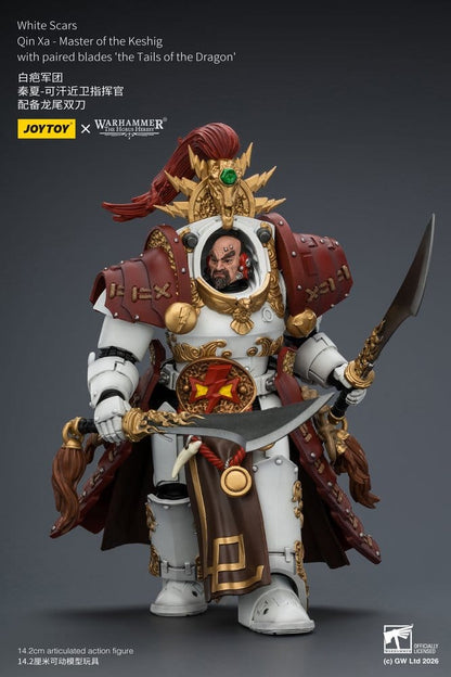 Warhammer The Horus Heresy Action Figure White Scars Qin Xa - Master of the Keshig 14 cm - Joy Toy Action Figures