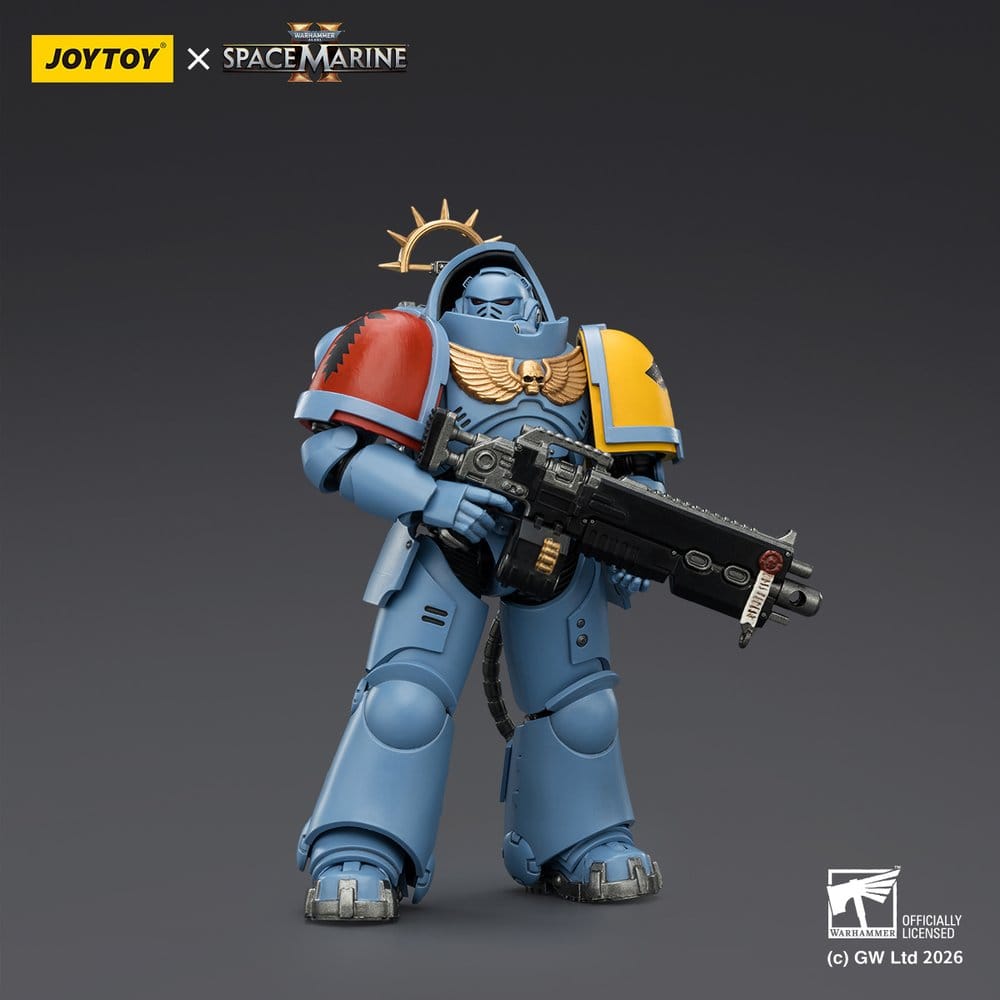 Warhammer 40,000 Action Figure Game Edition Space Wolves Heavy Intercessor 13 cm - Joy Toy Action Figures