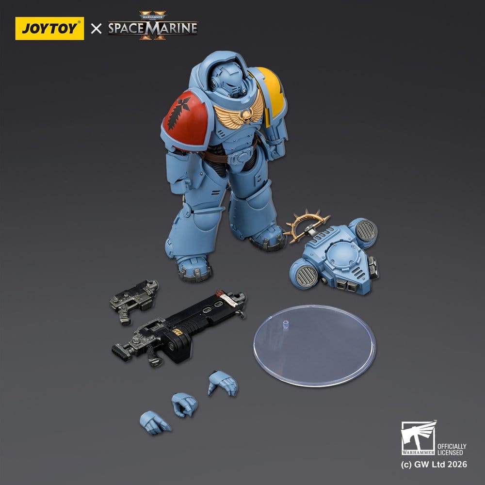 Warhammer 40,000 Action Figure Game Edition Space Wolves Heavy Intercessor 13 cm - Joy Toy Action Figures