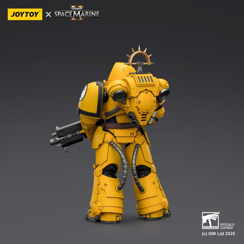 Warhammer 40,000 Action Figure Game Edition Imperial Fists Heavy Intercessor 13 cm - Joy Toy Action Figures
