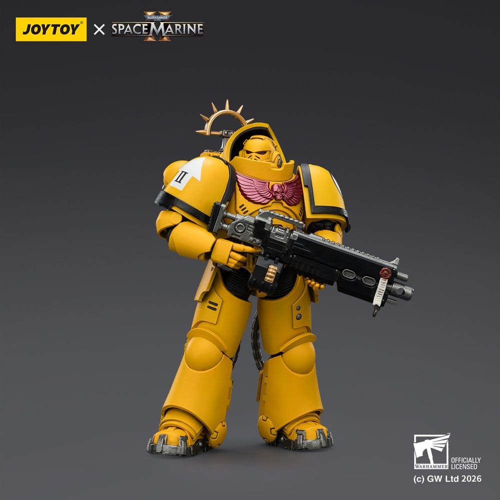 Warhammer 40,000 Action Figure Game Edition Imperial Fists Heavy Intercessor 13 cm - Joy Toy Action Figures